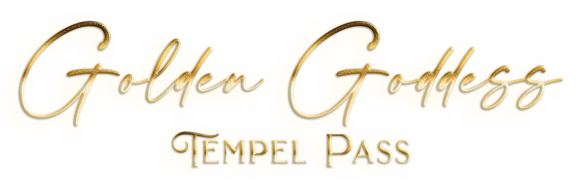 Golden Goddess Temple Pass Logo